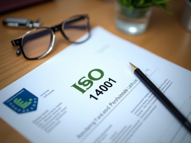 Symbolbild ISO 14001 Zertifizierung Zertifikat